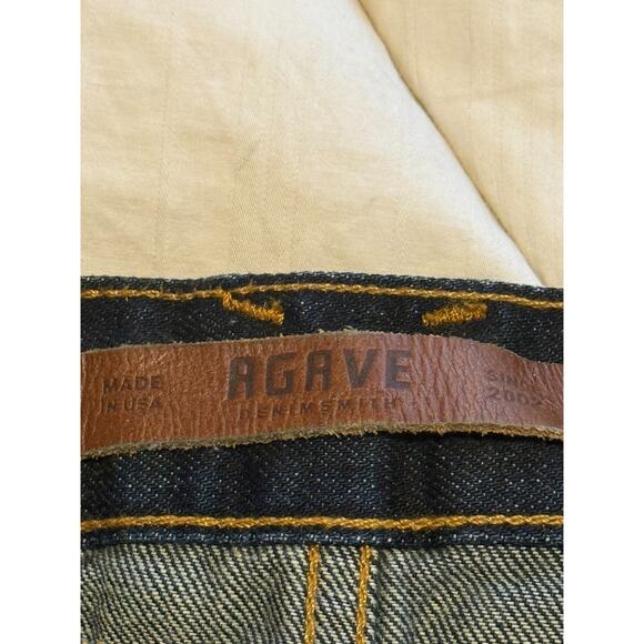 Not For Sale Agave Jeans Men 38 Blue‎ Rocker Denim Classic Taper 3 Year - Picture 7 of 9